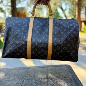 Louis Vuitton Monogram keepall 50